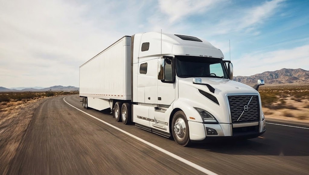 Dry van freight hauling